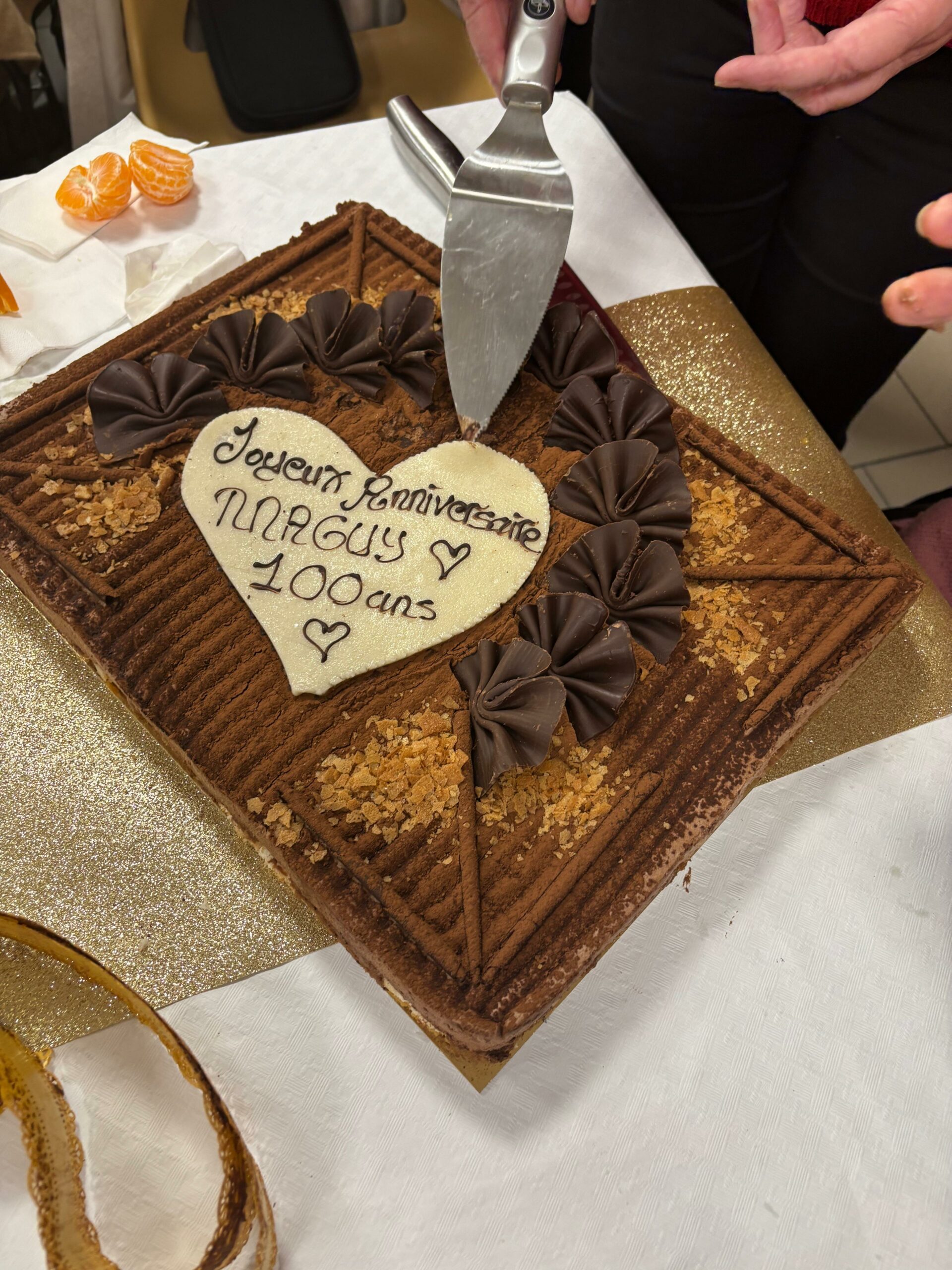 Anniversaire Maguy Gateau